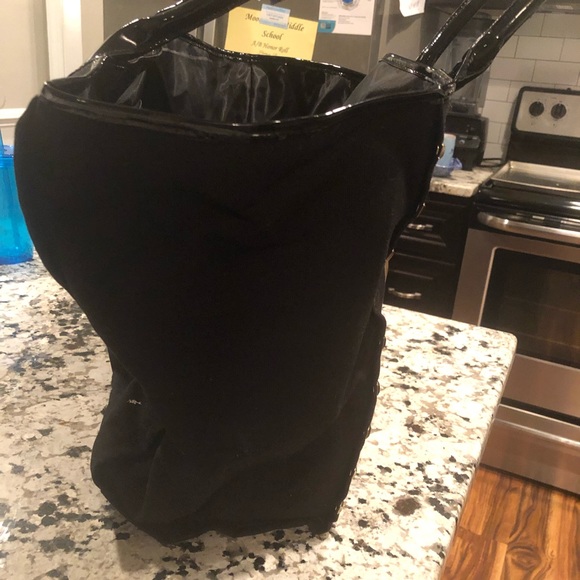 Victoria’s Secret Dubai Large VS black canvas tote - Picture 6 of 10